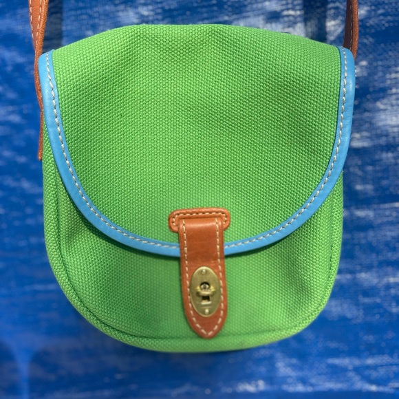 Green Fossil crossbody messenger handbag New without the tags - Picture 1 of 9